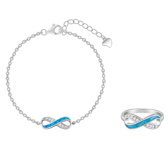 GIVA 925 Silver Infinite Beauty Set
